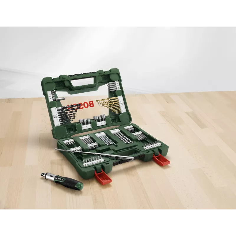 Bosch 2 607 017 195 gręžtuvų antgaliai Gręžtuvų antgalių rinkinys 91 vnt.
