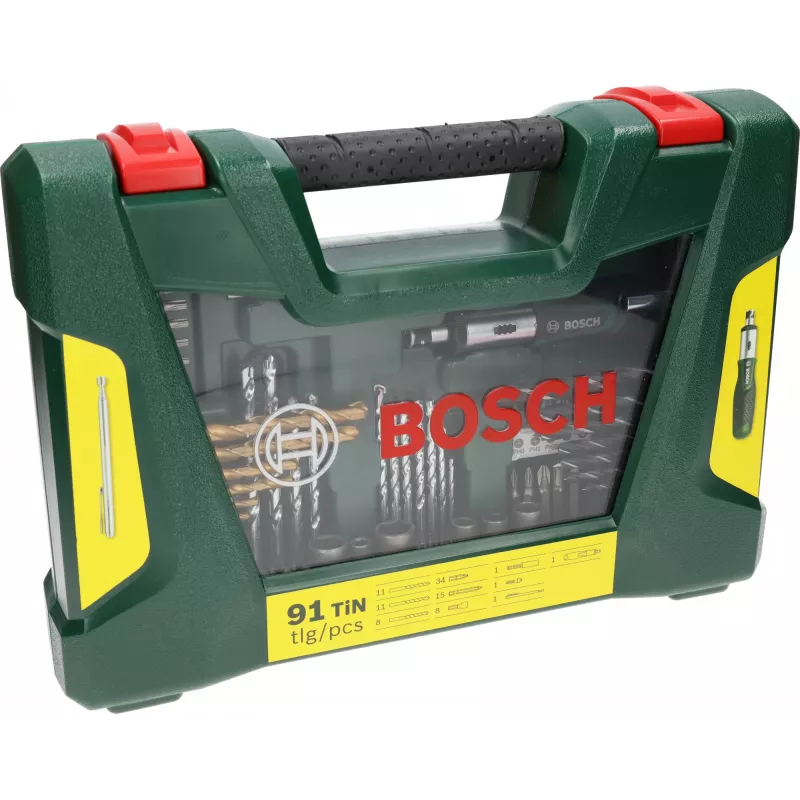 Bosch 2 607 017 195 gręžtuvų antgaliai Gręžtuvų antgalių rinkinys 91 vnt.