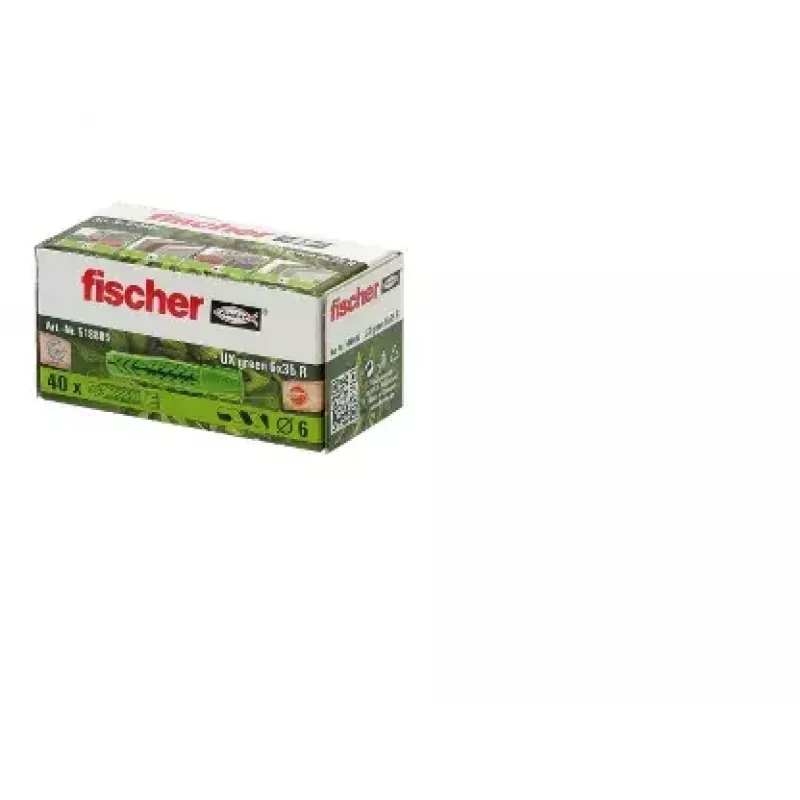 Fischer Universal kištukas UX GREEN 6 x 35 R