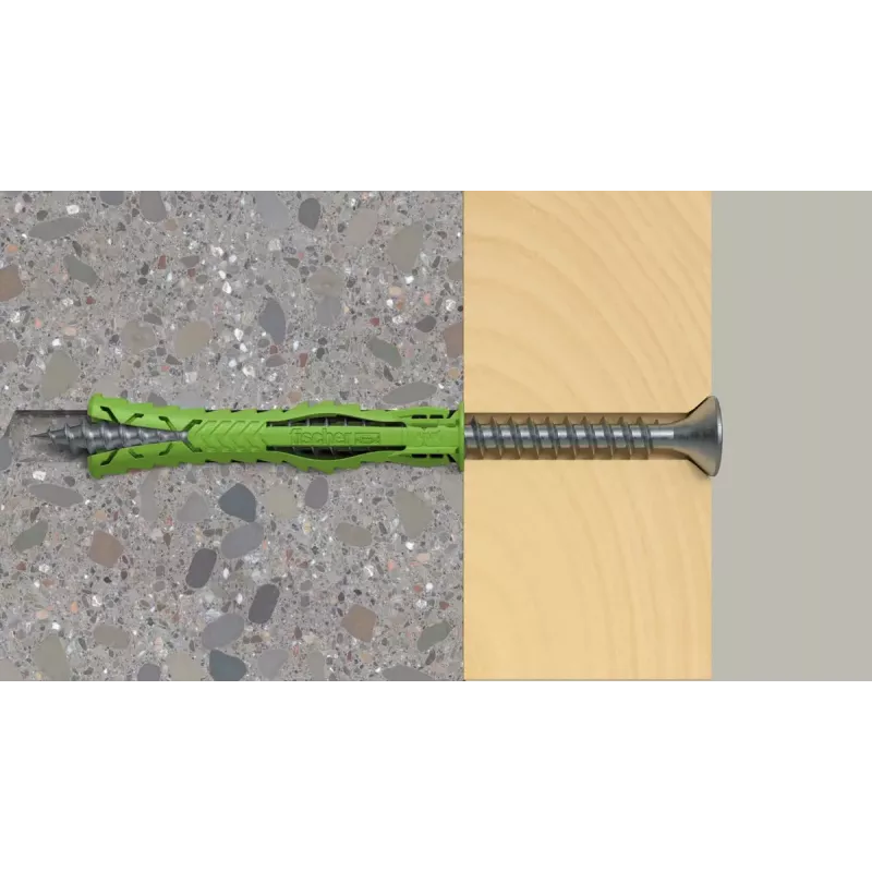 Fischer SX Plus Green pleištinis inkaras 50 mm 90 vnt. žalias