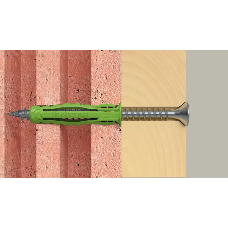 Fischer 567809 SX Plus Green pleištinis inkaras 40 mm 8 mm žalias 90 vnt.