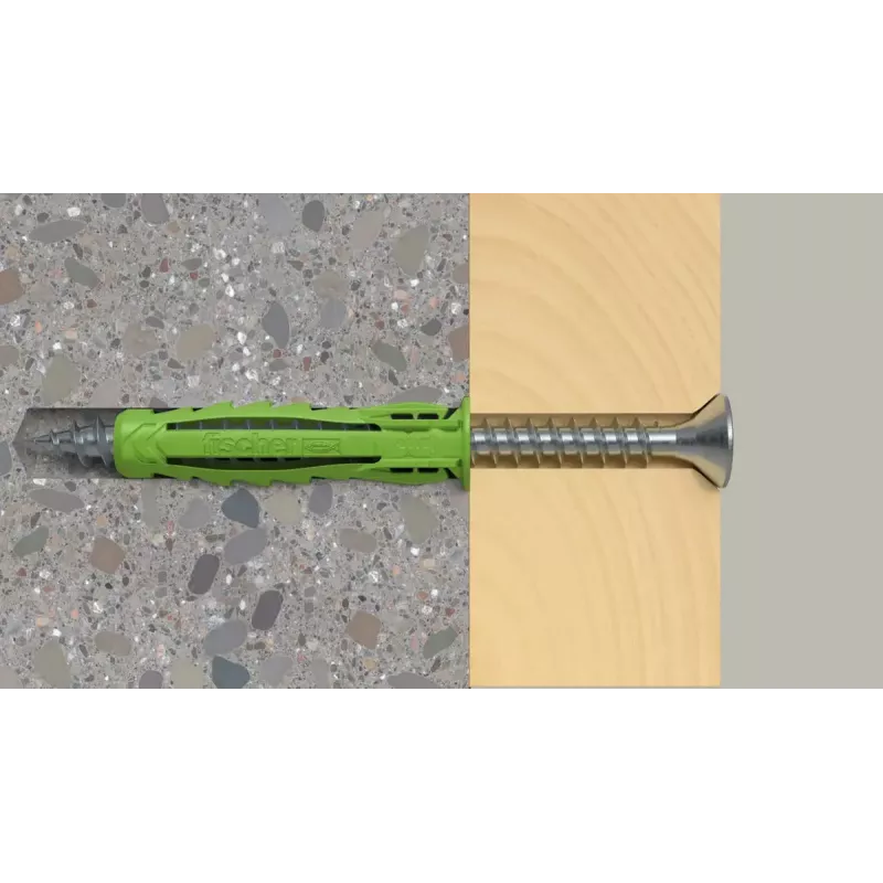 Fischer 567809 SX Plus Green pleištinis inkaras 40 mm 8 mm žalias 90 vnt.
