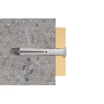 Sraigtų ir kaiščių rinkinys Fischer 48794, 8×120 mm, 100 vnt.