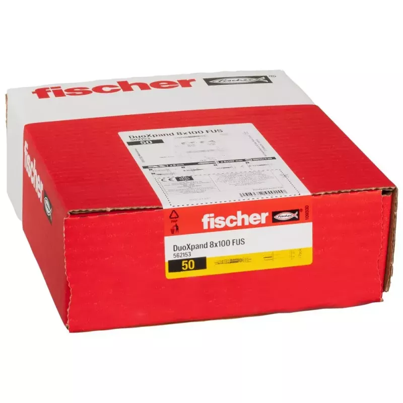 Kaiščiai Fischer 562153 100 mm nailoniniai 50 vnt.