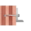 Kaiščiai Fischer 562153 100 mm nailoniniai 50 vnt.