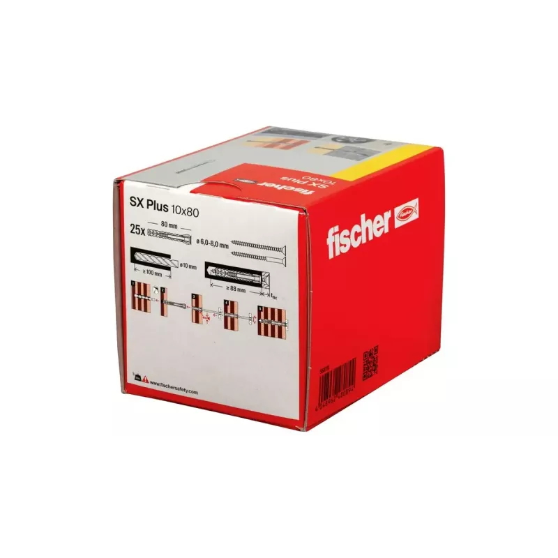 Inkarinis kaištis Fischer 568110 80 mm Nylon 25 vnt.