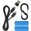 Išorinis sieninis šviestuvas Brennenstuhl 1173740004 LED Black White 1 lemputė