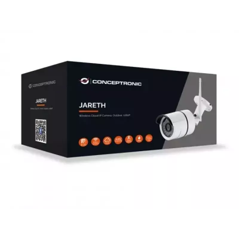 Conceptronic Jareth Bullet IP apsaugos kamera, vidaus, 1920 × 1080 pikselių, luboms/sienai