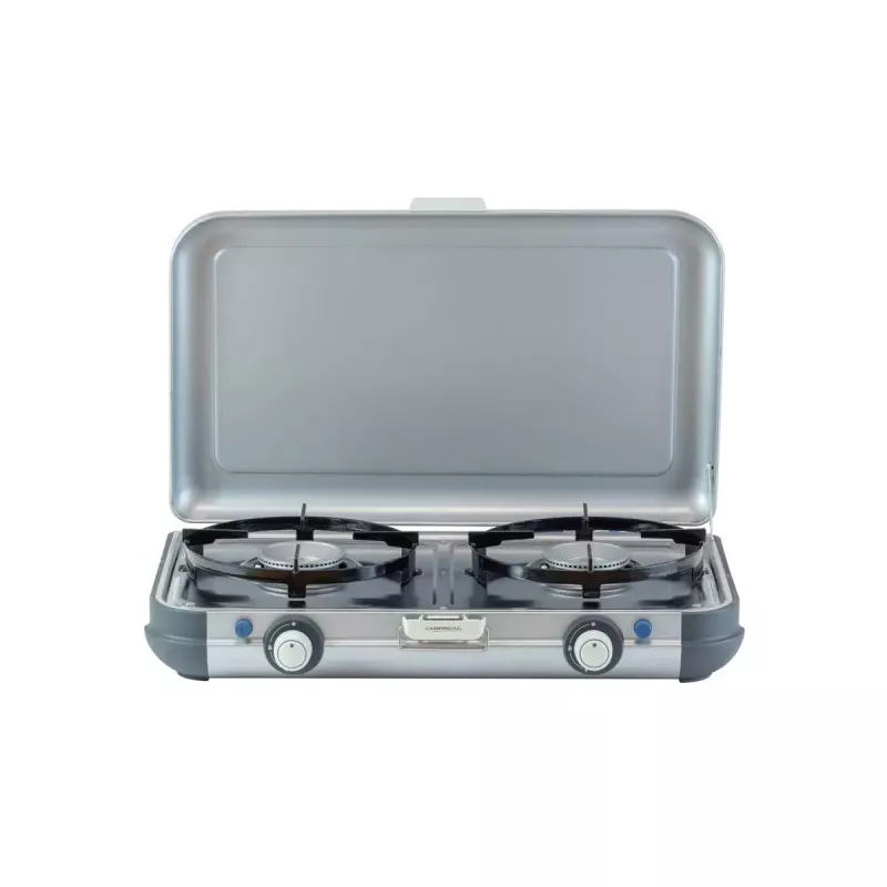 Campingaz Camping Kitchen 2 Grill & Go CV kompaktiška metalinė kepsninė 490x350x100 mm