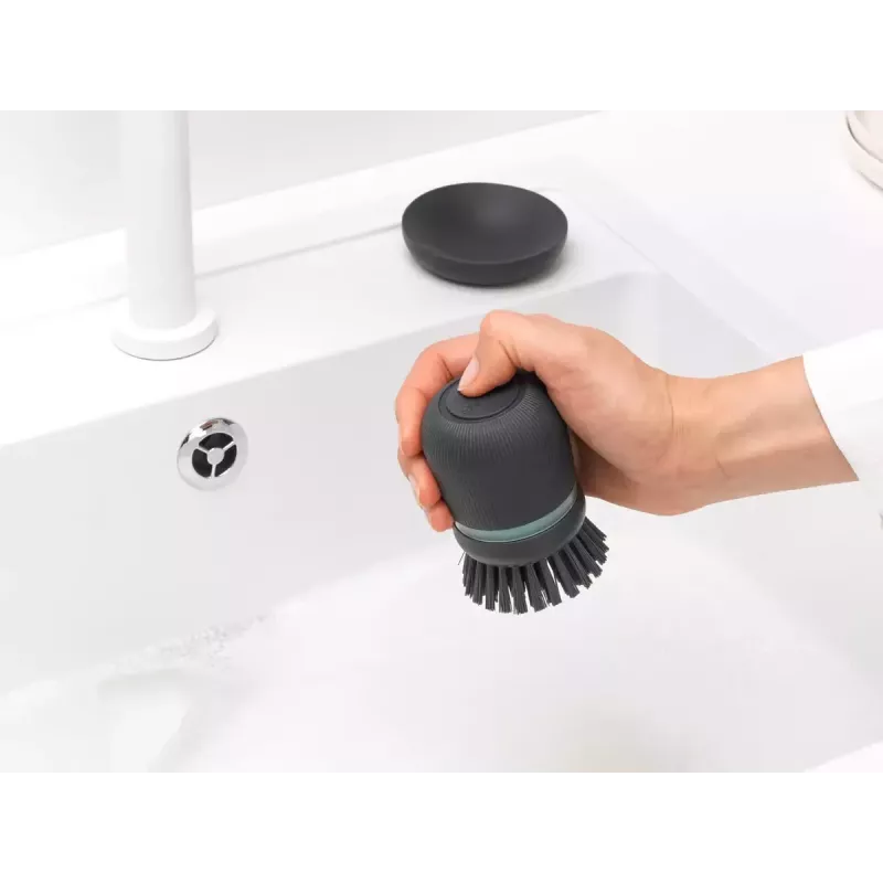 Šepetėlis indams plauti su dozatoriumi Brabantia 302626 Pilka 86mm x 86mm x 105mm