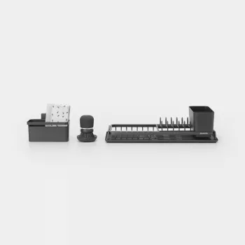 Stovas indams džiovinti Brabantia 660184, laisvai pastatomas, 200 mm plotis, 463 mm gylis, 126 mm aukštis