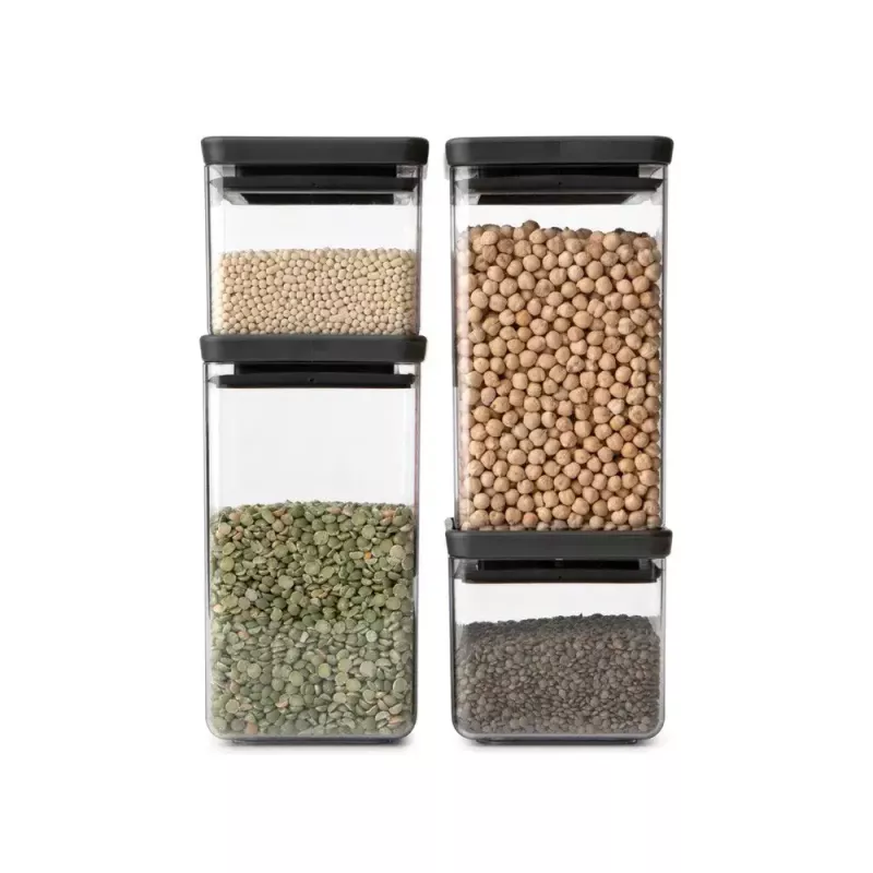 Brabantia Tasty+ kvadratinis plastikinis indas