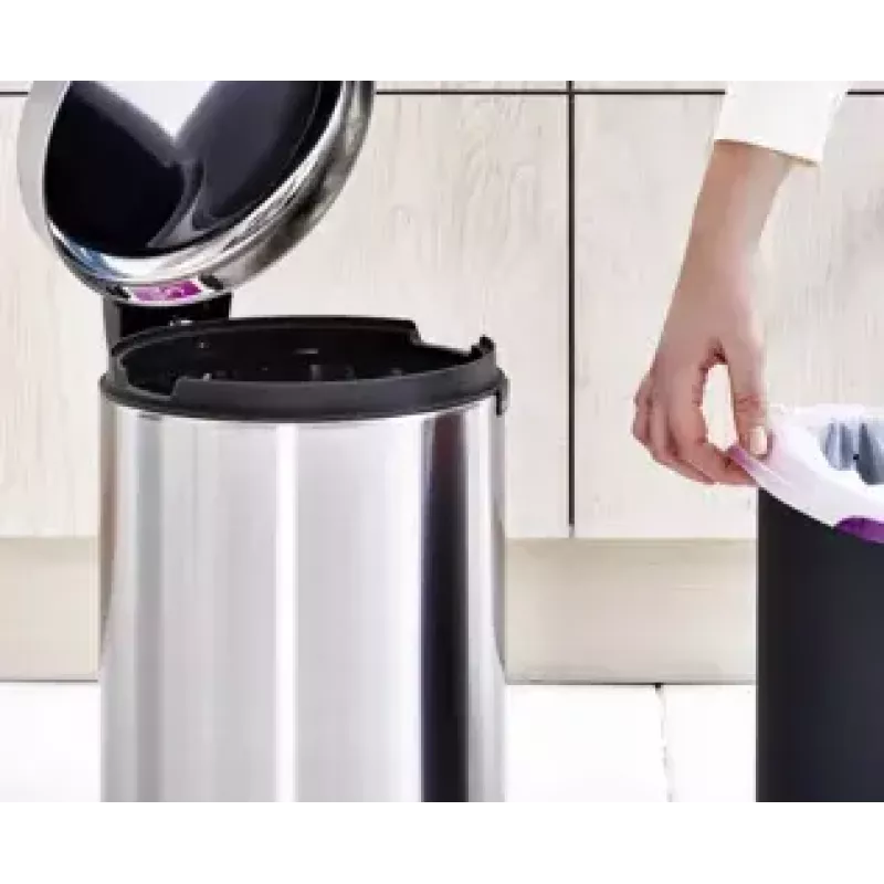 Šiukšliadėžė Brabantia 112041 12 L apvali nerūdijančio plieno