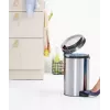 Šiukšliadėžė Brabantia 112041 12 L apvali nerūdijančio plieno