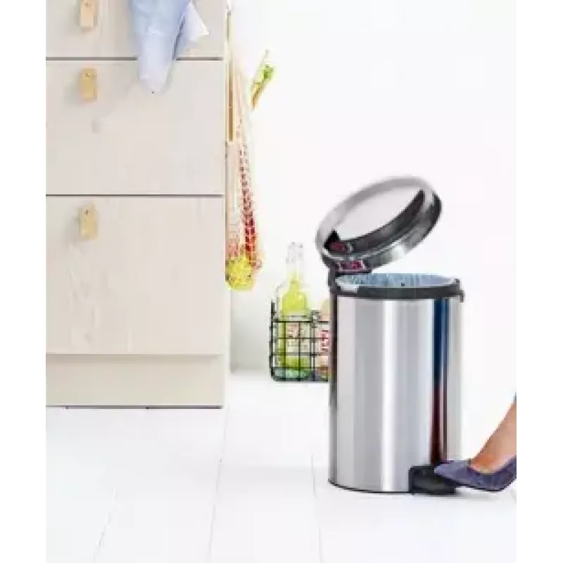 Šiukšliadėžė Brabantia 112041 12 L apvali nerūdijančio plieno