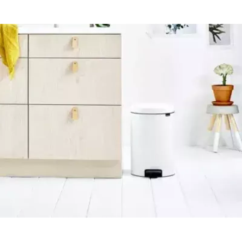 Šiukšlių dėžė Brabantia 111846 20L balta apvali