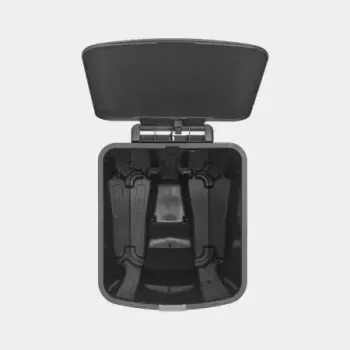 Brabantia 800023 šiukšlių dėžė 40L kampinė pilka