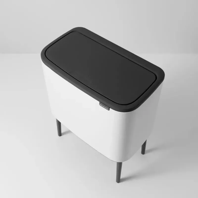 Šiukšliadėžė Brabantia 313547 34L stačiakampė plastikinė balta