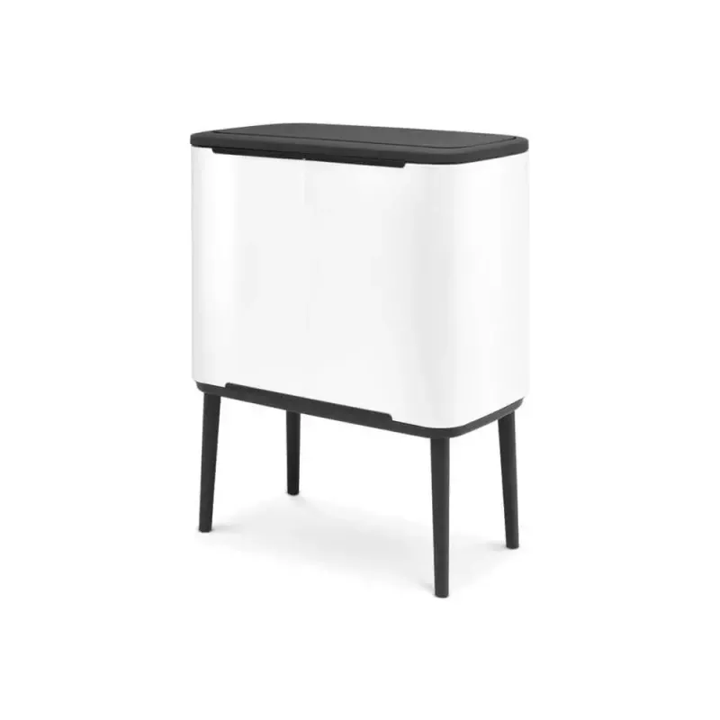 Šiukšliadėžė Brabantia 313547 34L stačiakampė plastikinė balta