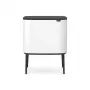 Šiukšliadėžė Brabantia 313547 34L stačiakampė plastikinė balta
