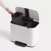 Šiukšlių konteineris stačiakampis Brabantia 121005, plotis 540 mm, gylis 363 mm, aukštis 440 mm