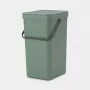 Brabantia 129827 16L stačiakampis plastikinis šiukšlių konteineris