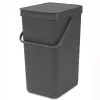 Šiukšlių dėžė Brabantia 109966 16L stačiakampė pilka