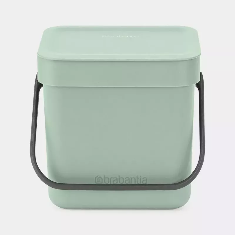 Šiukšliadėžė Brabantia Sort & Go 3 L žalia