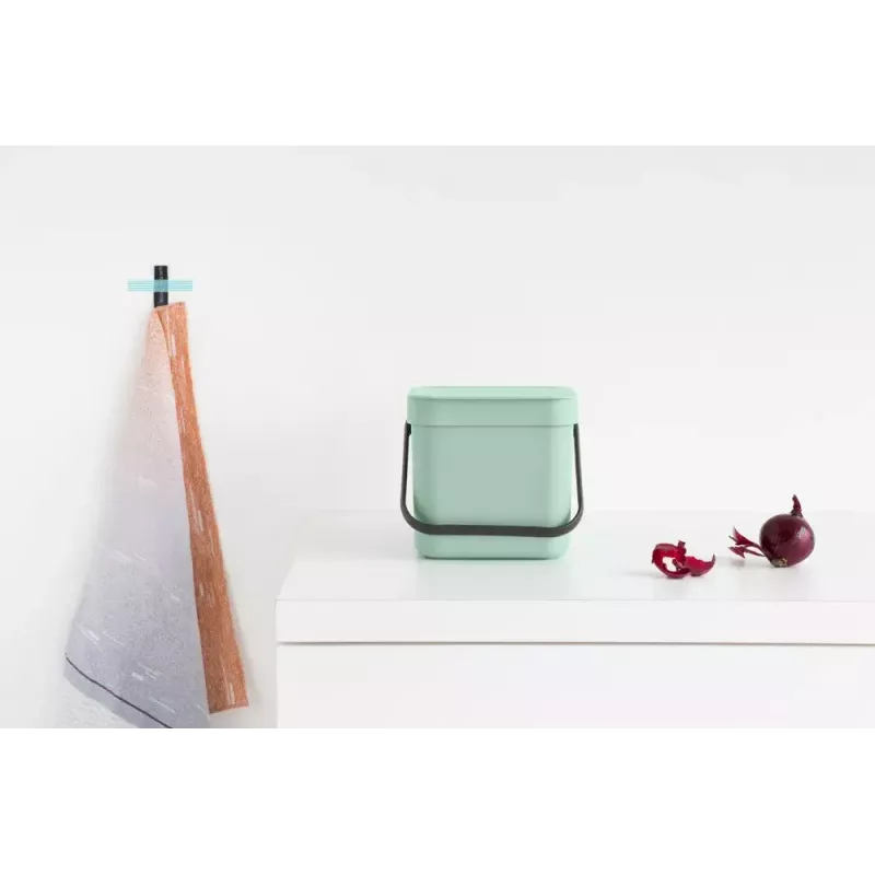 Šiukšliadėžė Brabantia Sort & Go 3 L žalia