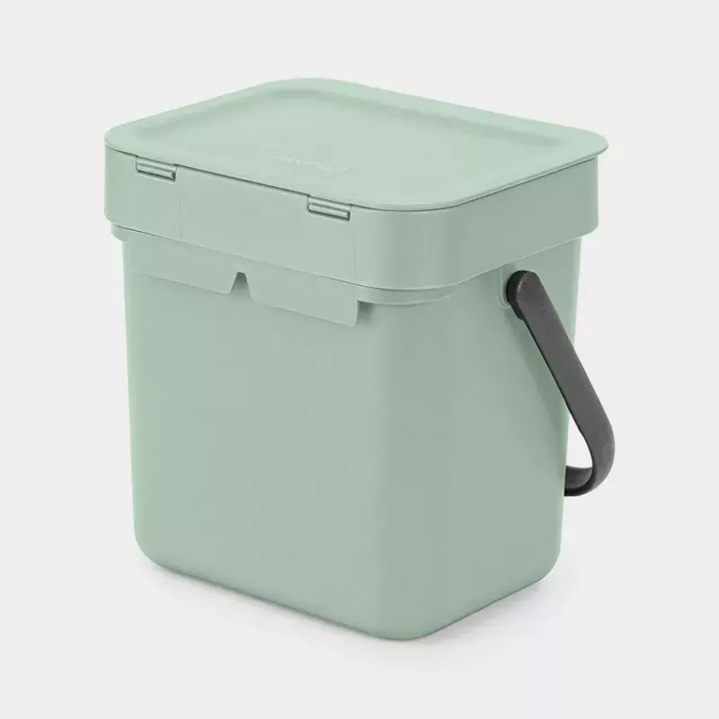 Šiukšliadėžė Brabantia Sort & Go 3 L žalia