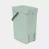 Šiukšliadėžė BRABANTIA Sort & Go 12 L 1 krepšelis Žalia 200×249×351 mm