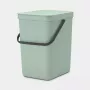 Brabantia Sort & Go 25 L žalias šiukšlių konteineris 265x340x400 mm