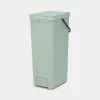 Brabantia Sort & Go 40 L žalias šiukšlių konteineris 267x341x620 mm