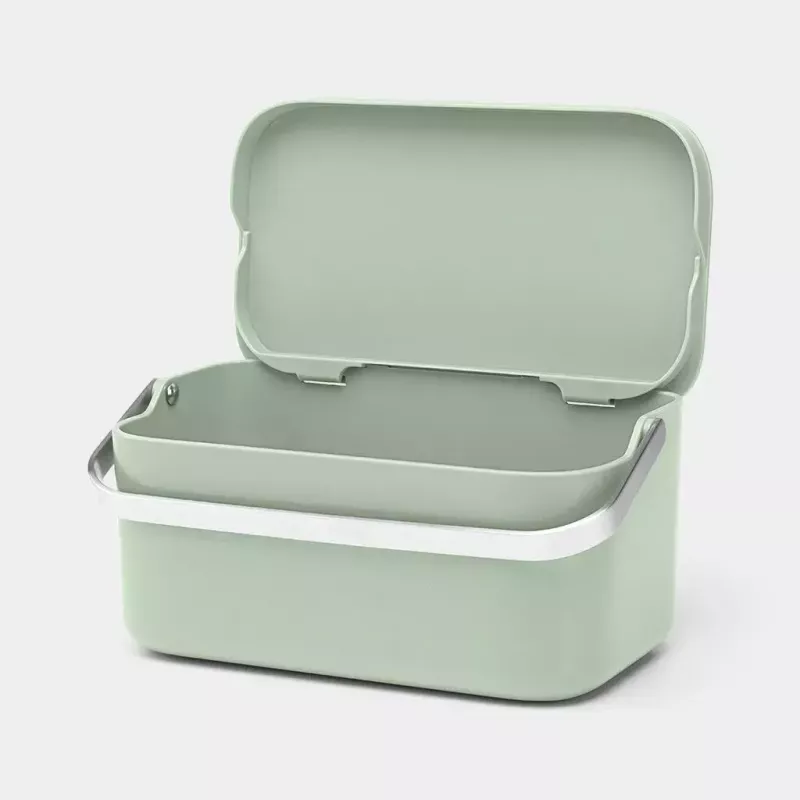 Brabantia 215803 Šiukšliadėžė maisto atliekoms stačiakampė 1,8 L žalia