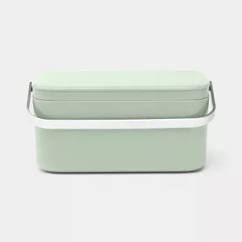 Brabantia 215803 Šiukšliadėžė maisto atliekoms stačiakampė 1,8 L žalia