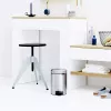 Pedalinis šiukšlių kibiras Brabantia newIcon Round Brushed steel