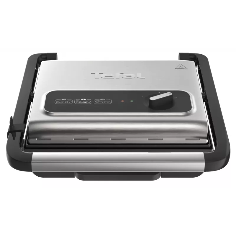 Kontaktinė grilio keptuvė Tefal Inicio GC242D 2000W juoda nerūdijantis plienas