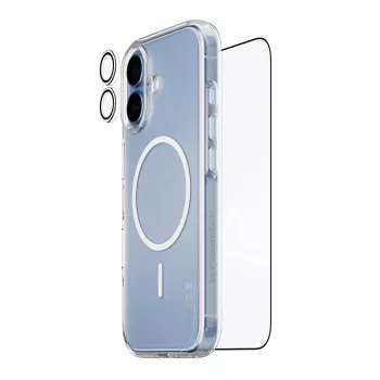 PanzerGlass CARE 3-in-1 Flagship Explorer Bundle iPhone 17 – apsauginis stiklas, objektyvų apsaugos ir dėklas