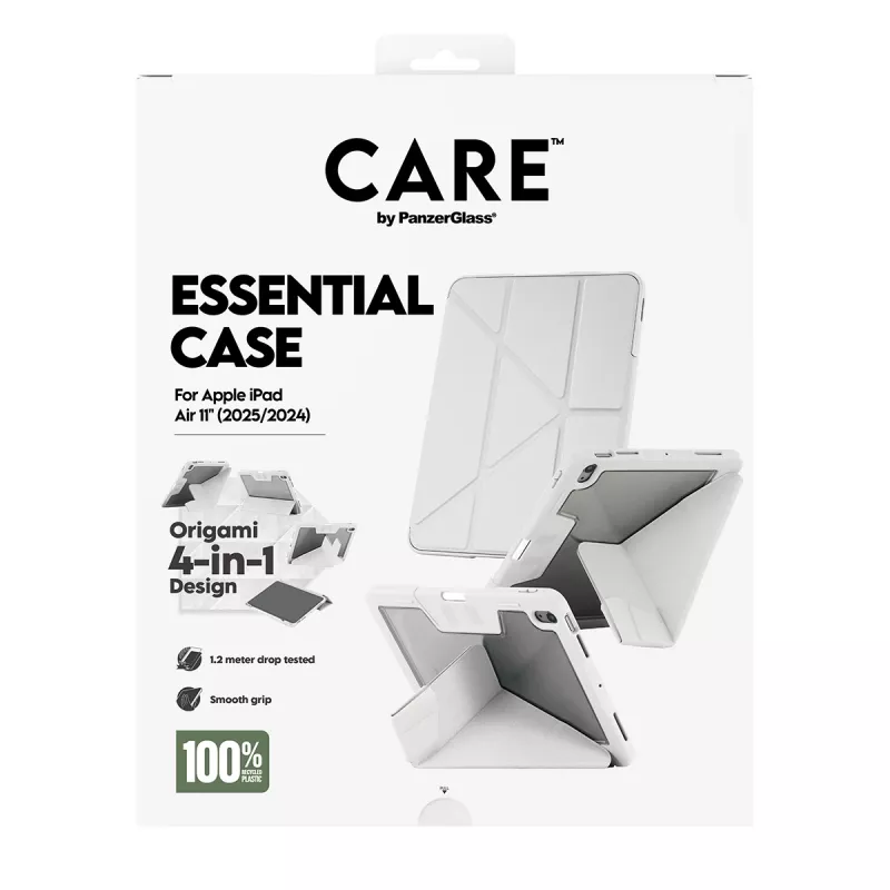 PanzerGlass CARE™ Essential Case pilka iPad Air 11 colių (2024-2026)