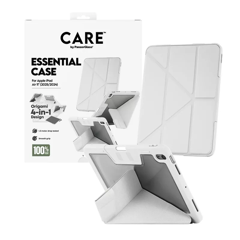 PanzerGlass CARE™ Essential Case pilka iPad Air 11 colių (2024-2026)