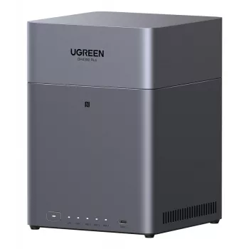 UGREEN NAS DH4300 Plus 4 diskų 120TB su 2.5GbE ir USB-C
