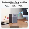 UGREEN NAS DH4300 Plus 4 diskų 120TB su 2.5GbE ir USB-C