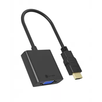 HDMI į VGA adapteris icybox IB-AC502a — HDMI A (kištukas) į VGA (lizdas)