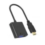 HDMI į VGA adapteris icybox IB-AC502a — HDMI A (kištukas) į VGA (lizdas)