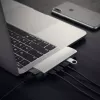 Satechi ST-TCPHES Aliumininis USB-C dokas su Ethernet prievadu