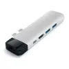 Satechi ST-TCPHES Aliumininis USB-C dokas su Ethernet prievadu