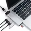 Satechi ST-TCPHES Aliumininis USB-C dokas su Ethernet prievadu