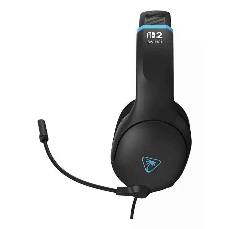 Ausinės Turtle Beach Airlite Fit anglies juodos, laidinės žaidimų, su mikrofonu, uždedamos ant galvos