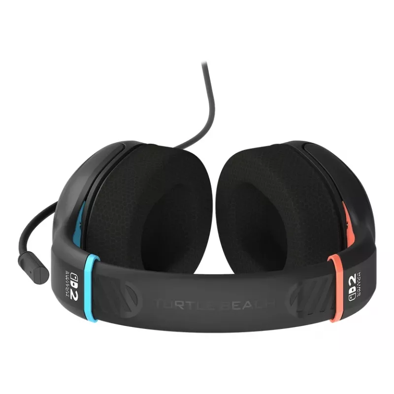 Ausinės Turtle Beach Airlite Fit anglies juodos, laidinės žaidimų, su mikrofonu, uždedamos ant galvos