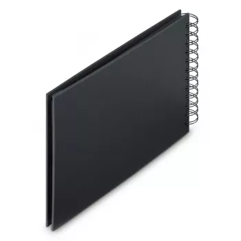Hama 00009833 nuotraukų albumas juodas 50 lapų 10x15 spiralinis įrišimas